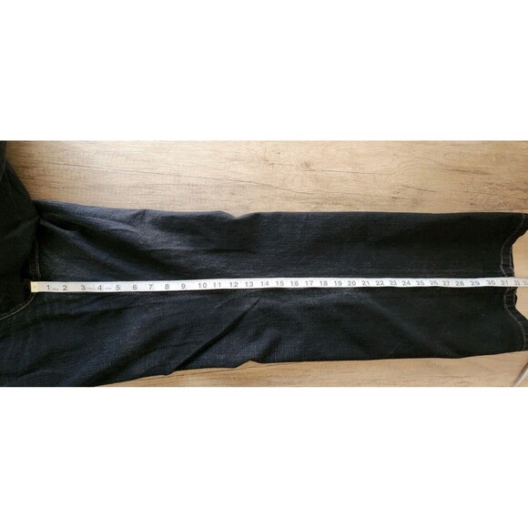 Old Navy Loose Fit Jeans Men’s 38x32 Black Denim Straight Leg - Picture 8 of 8